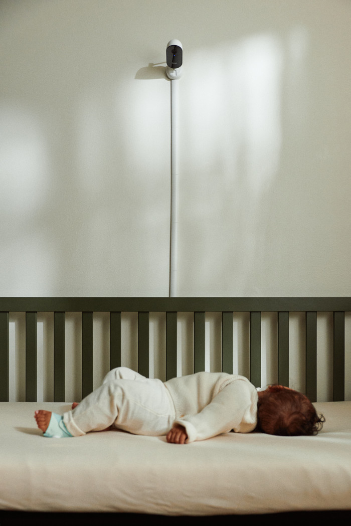 Owlet Dream Duo Bedtime Blue OW-DSDUO-BL product in gebruik