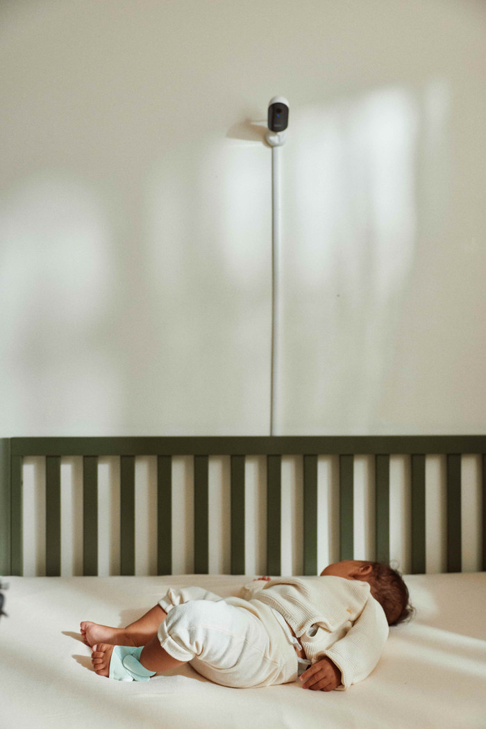 Owlet Dream Duo Bedtime Blue OW-DSDUO-BL product in gebruik