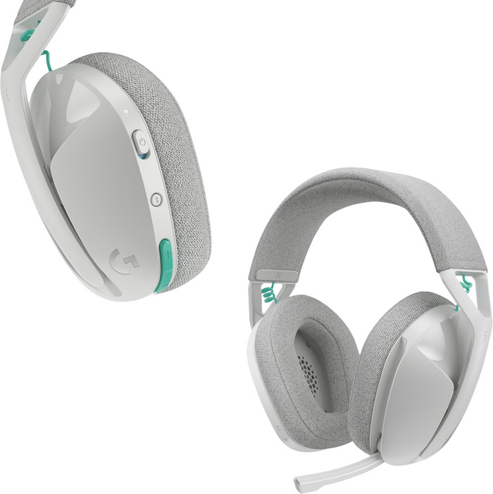 Logitech G321 Lightspeed Draadloze Gaming Headset Wit detail