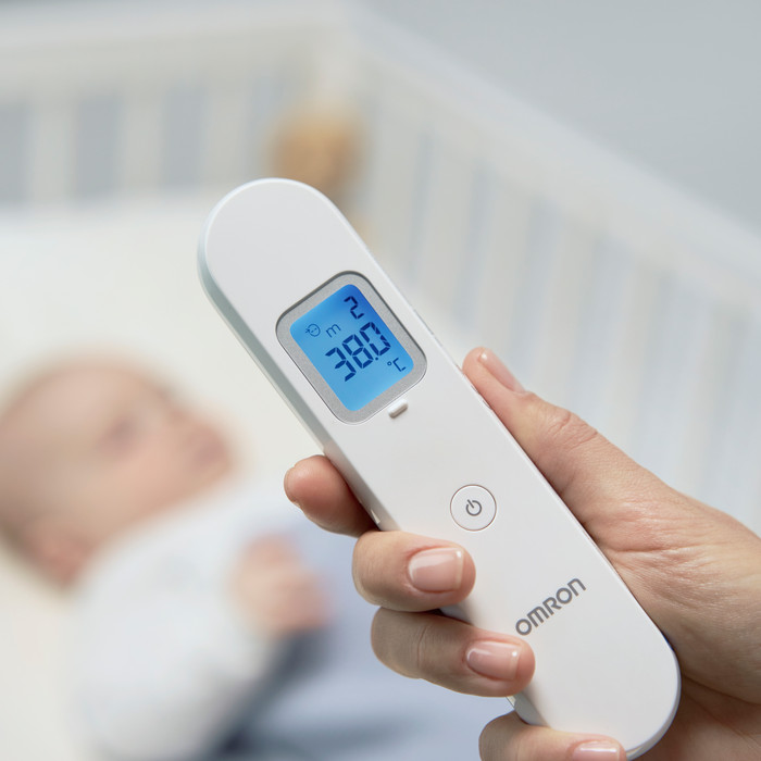 Omron Gentle Temp 730 product in gebruik