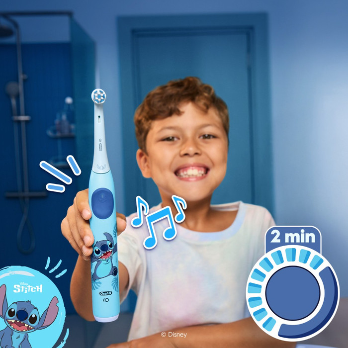 Oral-B iO Kids 6+ Stitch produit à l'usage