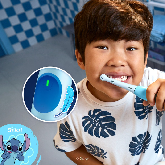 Oral-B iO Kids 6+ Stitch produit à l'usage