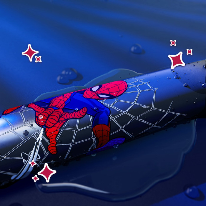 Oral-B iO Kids 6+ Spiderman product in gebruik