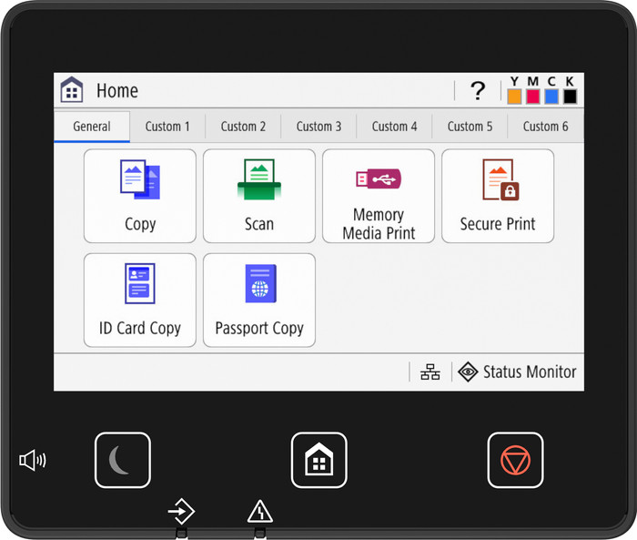 Canon MF664 CDW detail