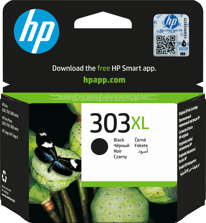 HP 303XL Cartridge Black Main Image