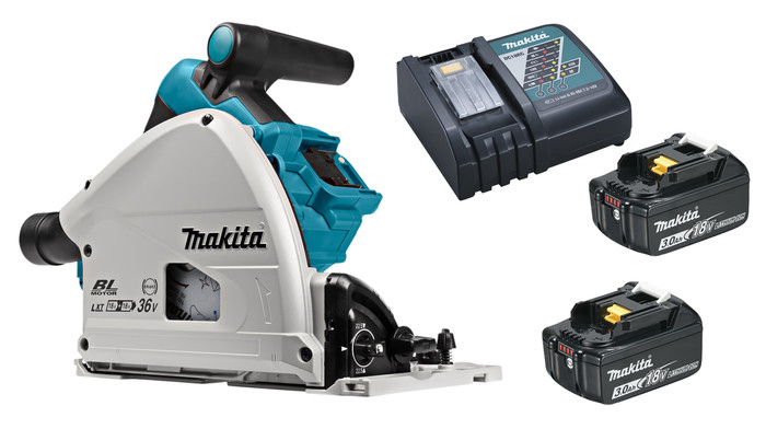 Makita DSP600ZJ 3,0 Ah Accu (2x) Starterspakket Main Image