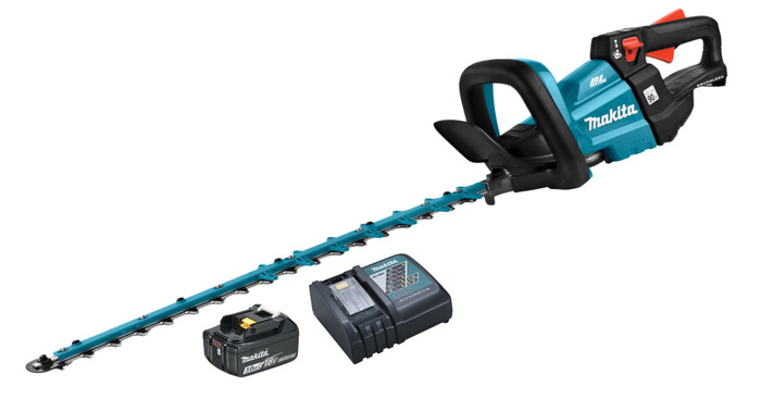 Makita DUH602Z (sans batterie) + Makita Kit de Démarrage 18 V LXT 3,0 Ah BL1830B/DC18RC Main Image