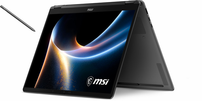 MSI Prestige 14 Flip AI+ D3MTG-050BE OLED Azerty voorkant