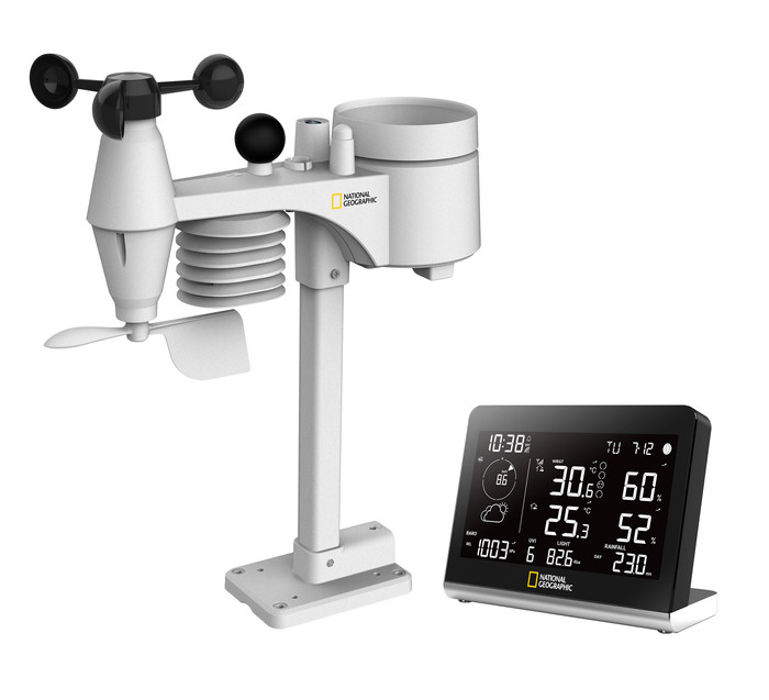 National Geographic Draadloos Weerstation SC 8-in-1 Buitensensor Main Image