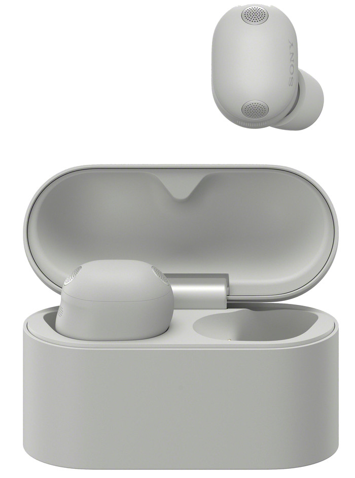 Sony WF-1000XM6 Zilver detail