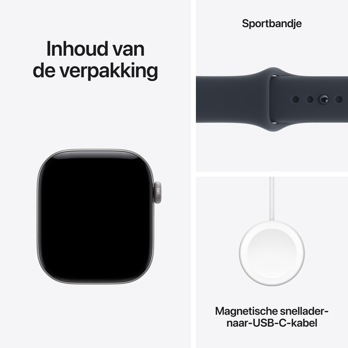 Apple Watch Series 12 Cellular 46mm Gray Sport Band M/L visual supplier
