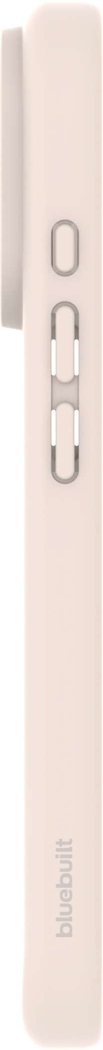 BlueBuilt Protective Back Cover Apple iPhone 17 Pro Beige côté gauche