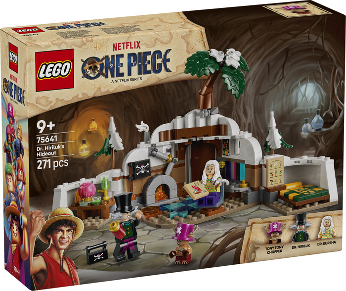 LEGO One Piece Dr. Hiriluk's Hideout 75641 packaging