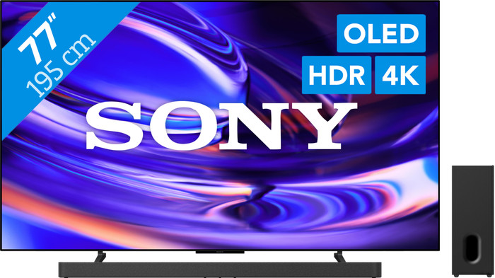 Sony Bravia 6 77" OLED (2026) + Sony Bravia Theatre Bar 7+S Main Image