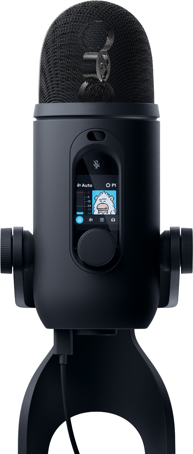 Blue Yeti 2 Zwart voorkant