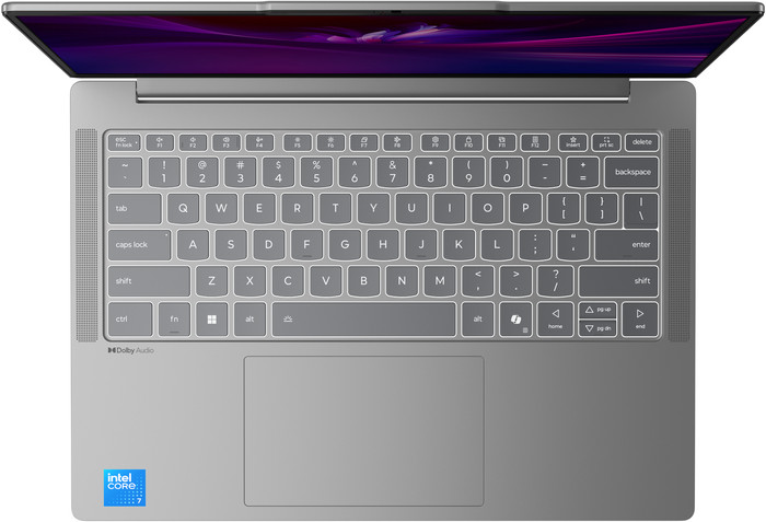 Lenovo IdeaPad Slim 5 OLED 14IMH10 83V6000UMB Azerty achterkant