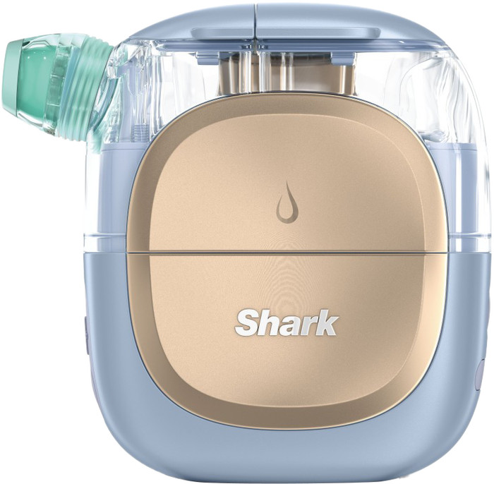 Shark FacialPro Glow + DePuffi FH320EU Bleu avant