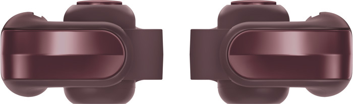 Bose Ultra Open Earbuds (2e Gén.) Rouge Foncé côté gauche