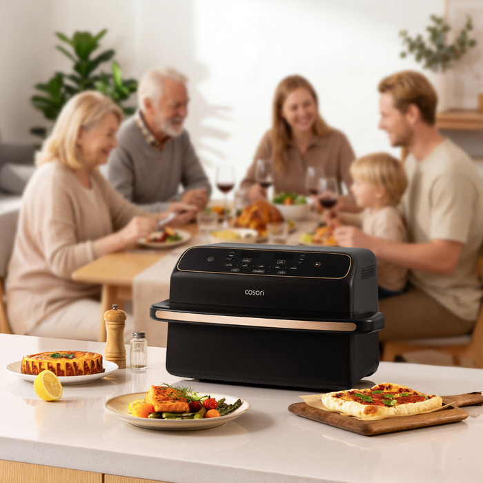 Cosori Dual Blaze TwinFry Compact produit à l'usage
