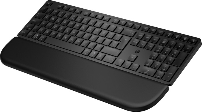 HP 580C Multi-Device Dual-Mode Toetsenbord en Muis met polssteun QWERTY rechterkant