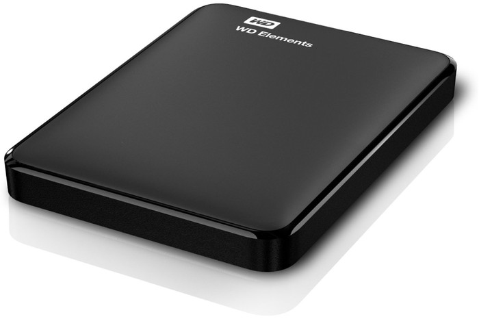 WD Elements Portable 1TB onderkant