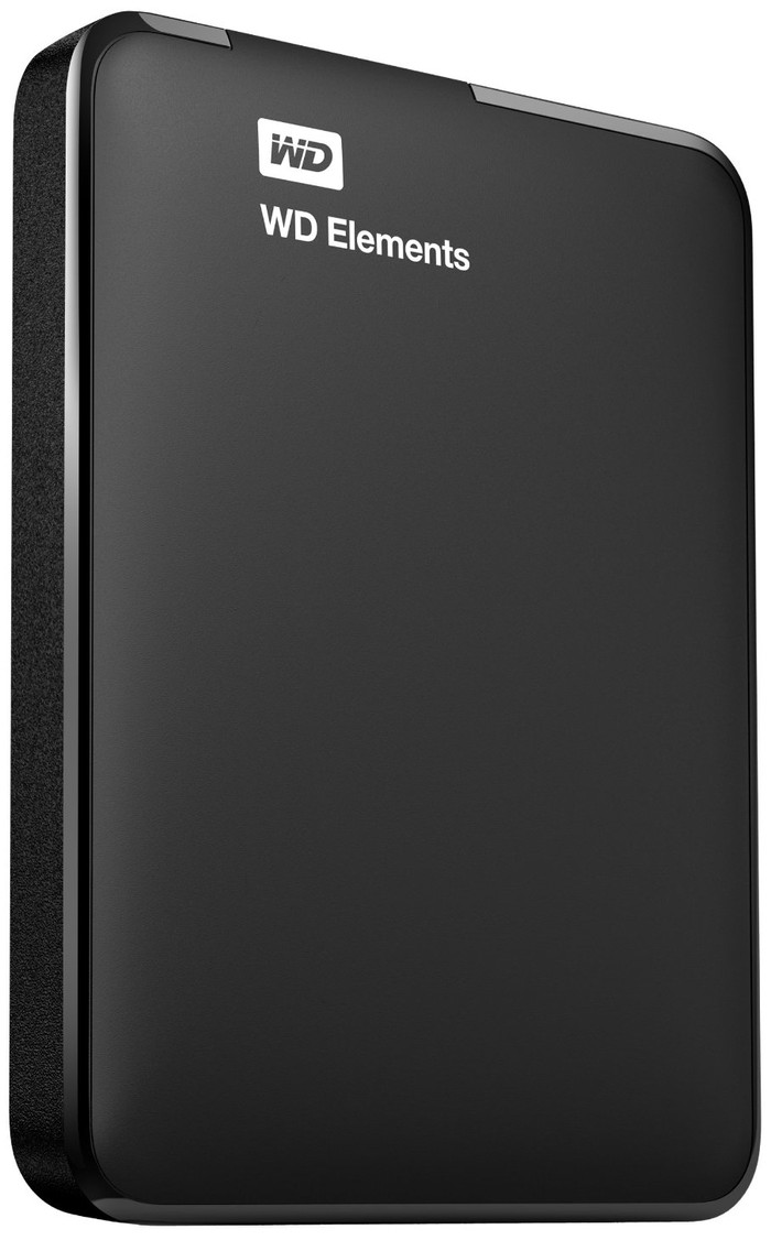 WD Elements Portable 1TB linkerkant