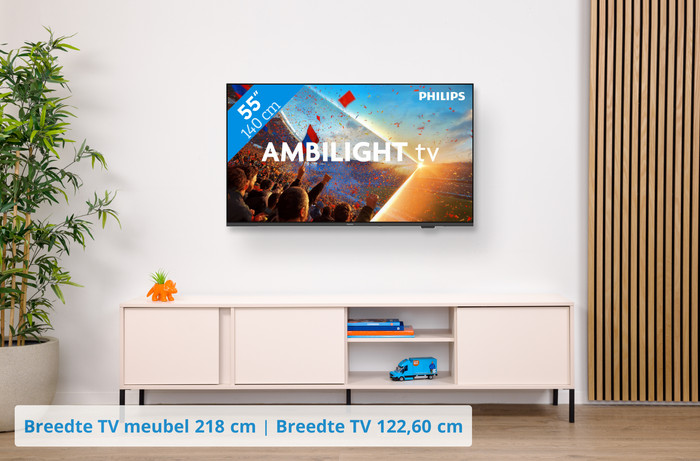 Philips Ambilight 55" PUS8001 (2026) visual Coolblue 1
