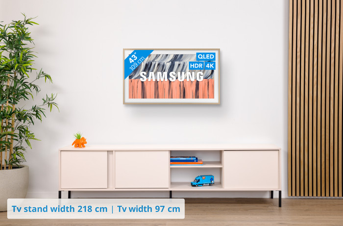 Samsung 43 inches The Frame (2026) visual Coolblue 1