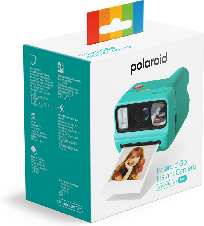 Polaroid Go Gen 3 Turquoise verpakking