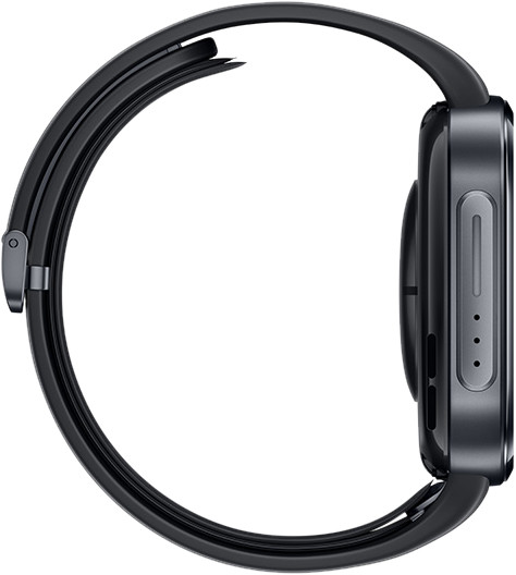 Huawei Watch D3 Zwart rechterkant