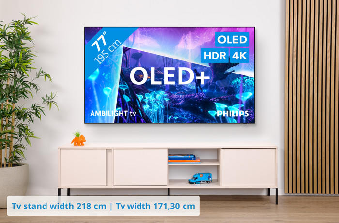 Philips Ambilight 77" OLED951 (2026) visual Coolblue 1
