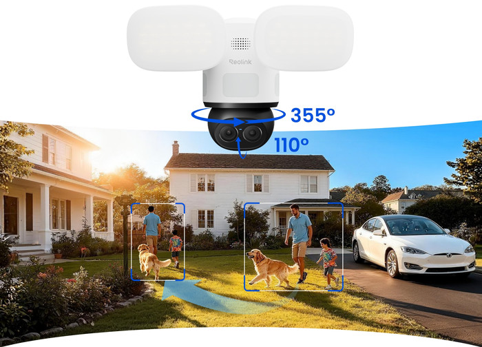 Reolink Floodlight F850W visual leverancier