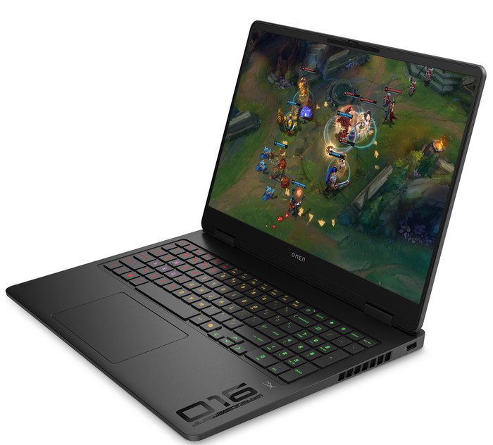 HP OMEN 16-ap0576nd right side