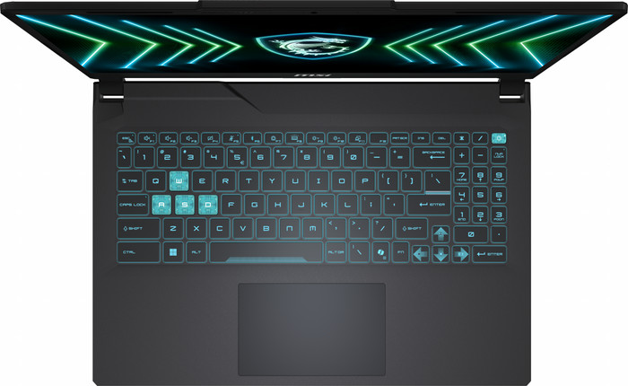 MSI Cyborg 15 Black Edition A13VEO-2486NL top