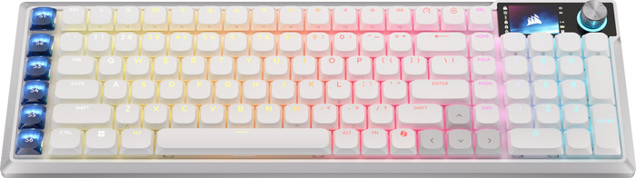 Corsair Vanguard AIR 99 Wireless Gaming Toetsenbord Wit Azerty voorkant