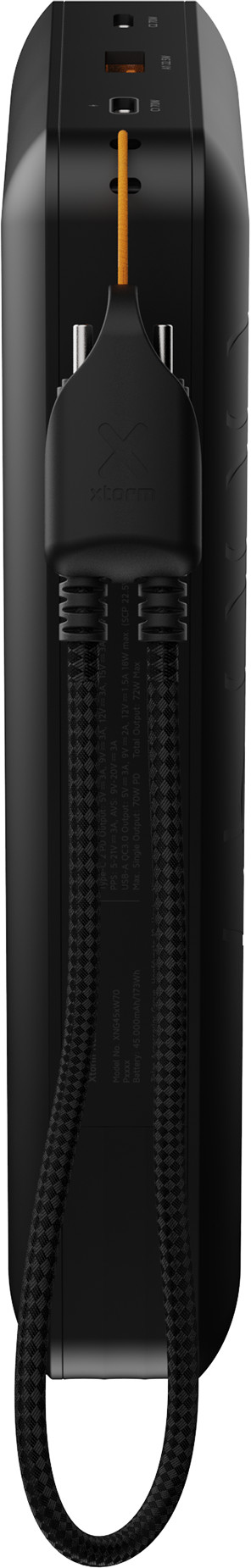 Xtorm NextGen Batterie Externe 70 W 45 000 mAh Noir dessous