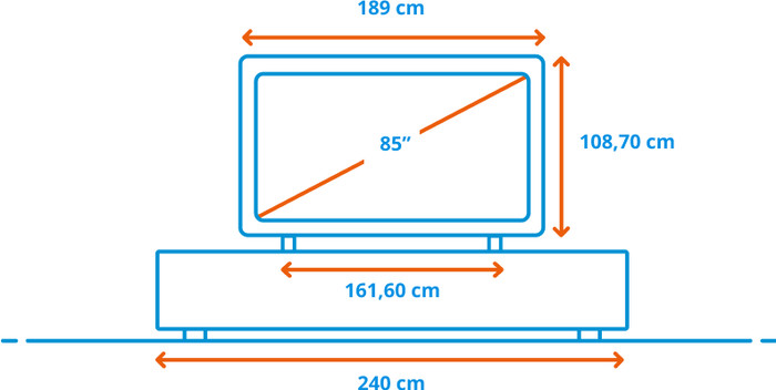 Hisense QLED 85" E79S (2026) visual Coolblue 1