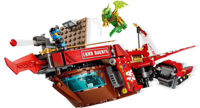 LEGO Ninjago Land-Bounty 71869 detail