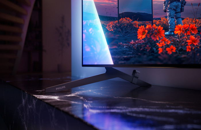 Philips Ambilight 77" OLED811 (2026) detail