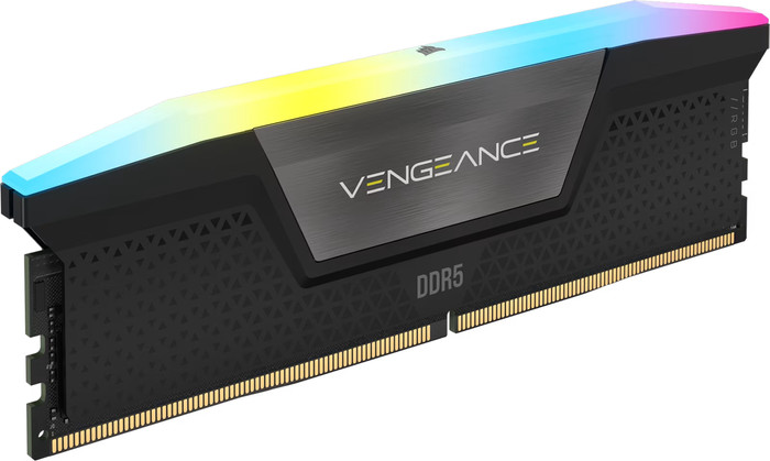 CORSAIR Vengeance RGB 16GB (2x8GB) DDR5 DIMM 5200MT/s CL40 XMP linkerkant