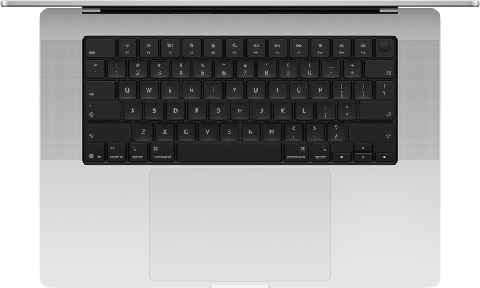 Apple MacBook Pro 16 Pouces M5 Pro (CPU 18 Cœurs / GPU 20 Cœurs) 24 Go/1 To Argent AZERTY dessus