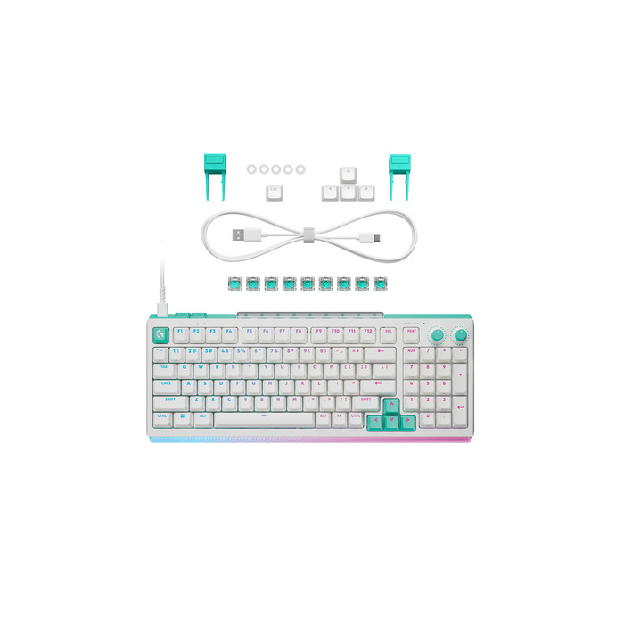 Logitech G512 X 98 Gaming Toetsenbord Azerty Wit accessoire