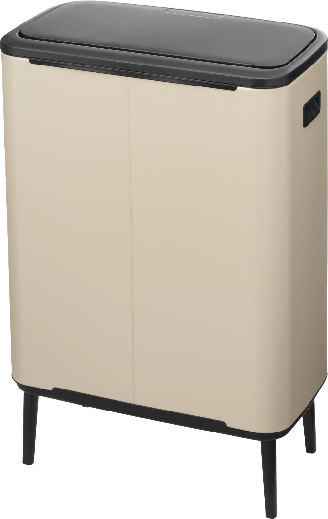 Brabantia Bo Touch Bin Hi Poubelle 60 Litres Soft Beige arrière
