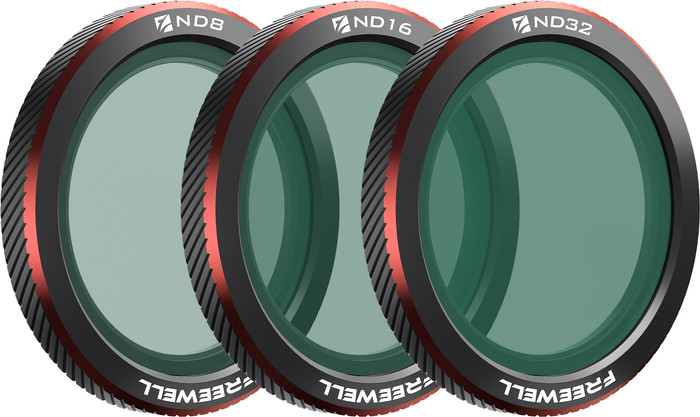 Freewell DJI Neo 2 Magnetic ND Filters Standard Day 3 pack Main Image