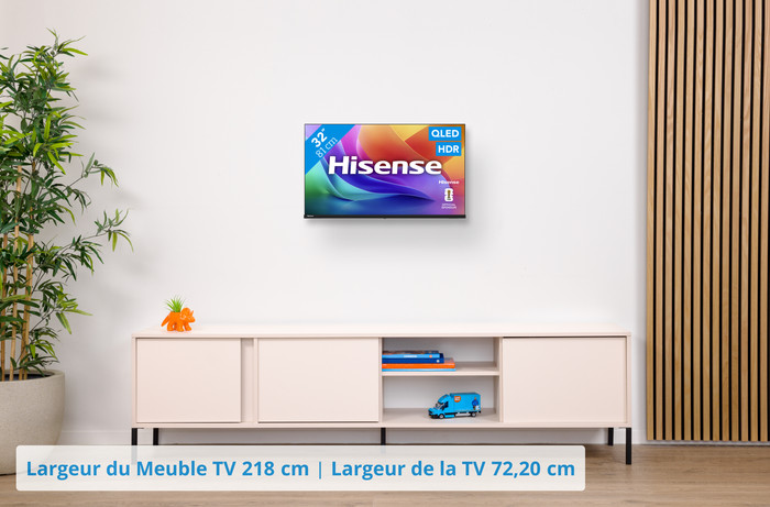 Hisense QLED 32" A59S (2026) visuel Coolblue 1
