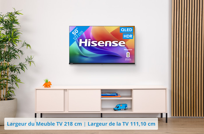 Hisense QLED 50" A59S (2026) visuel Coolblue 1