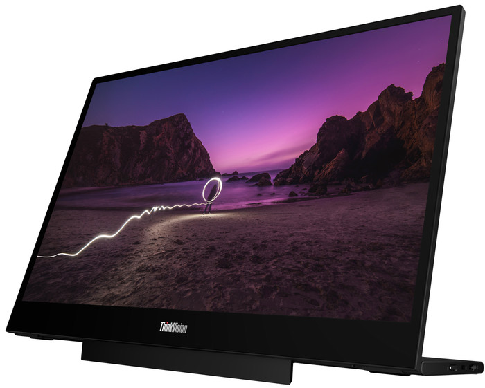 Lenovo ThinkVision M16 64BFUAT1WL voorkant