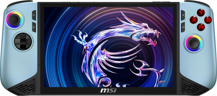 MSI Claw 8 AI+ A2VM Glacier Blue Edition-250NL Main Image