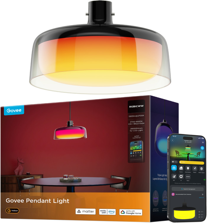 Govee Pendant Light packaging