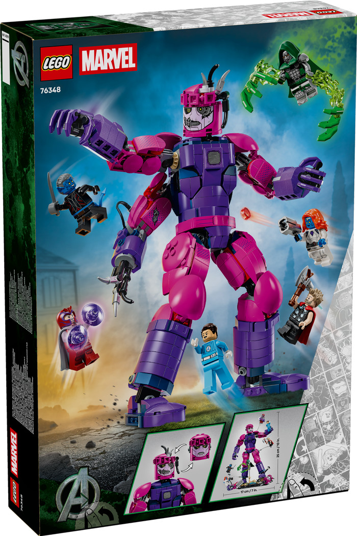 LEGO Marvel - Le Combat Légendaire Avengers : Doomsday 76348 emballage